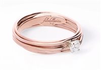 Anello Rubinia Donna Filodellavita in Oro rosa AN102RB-15-BR-0.18